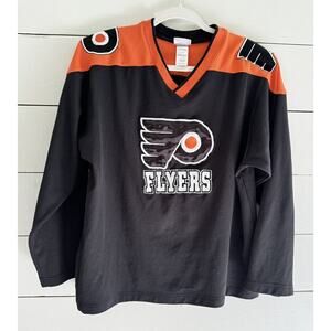Jeremy Roenick #97 Philadelphia Flyers Mighty Mac NHL Jersey Size 16-18